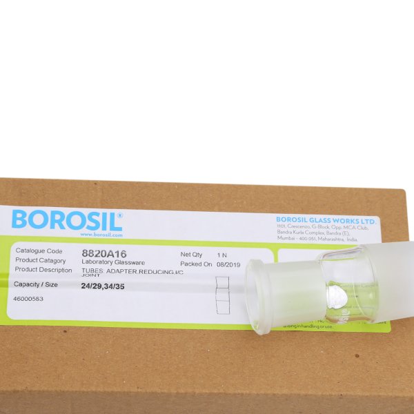 Borosil Cam Küçültme Adaptörü - Daraltma - 24/29-34/35