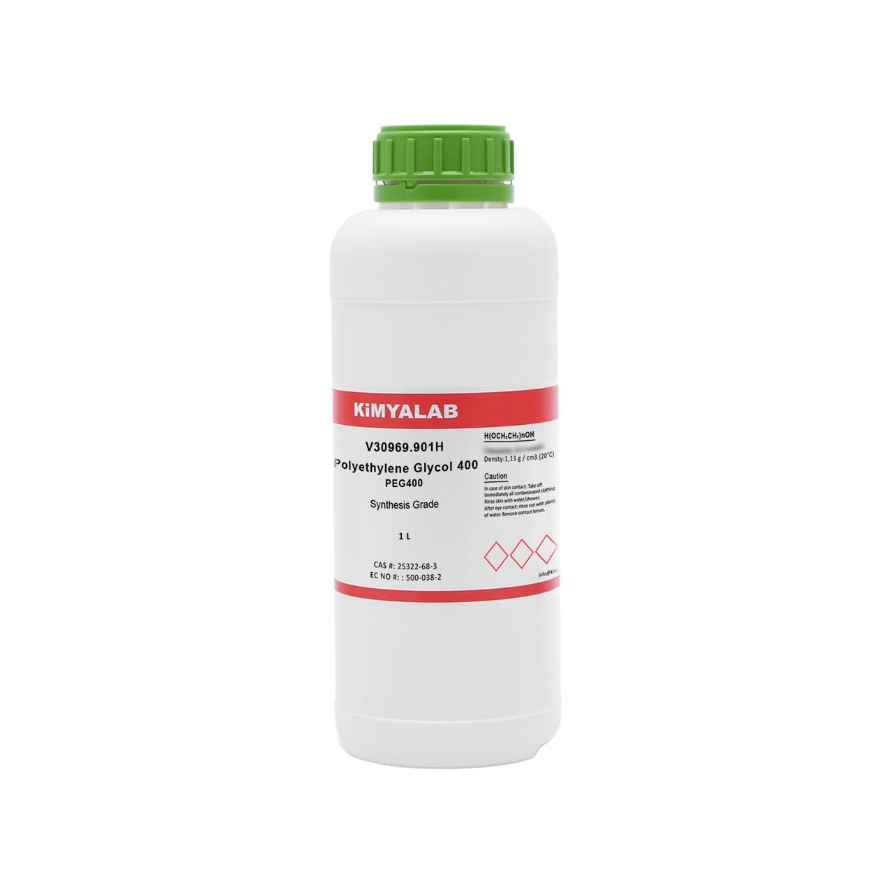Kimyalab Poli Etilen Glikol 1L - Polietilen Glikol - Polyethylene Glycol PEG400