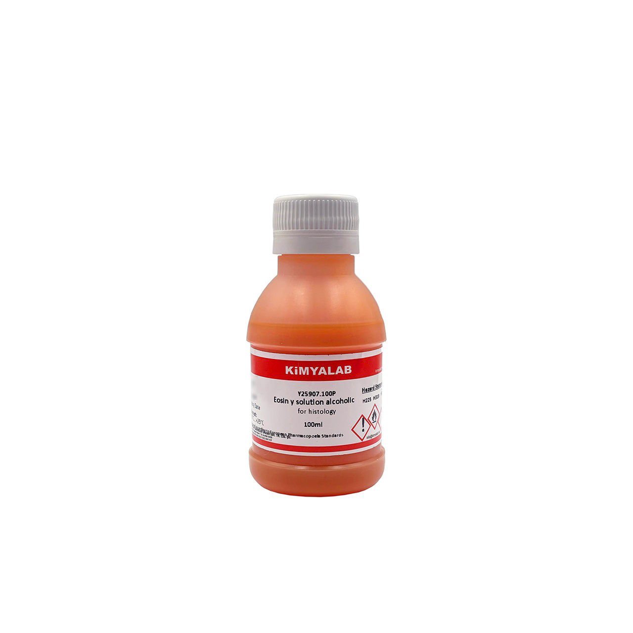 Kimyalab Eosin Y Solüsyonu % 0.5 Alkol Bazlı 100ml - Eosin Y Solution Alcoholic