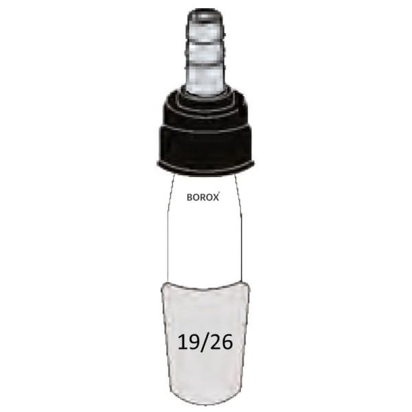 Borox Cam Termometre Adaptörü - Vida Dişli Adaptör - 19/26