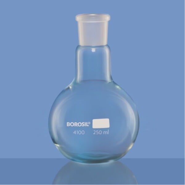 Borosil Cam Balon 2000 ml - Dibi Düz - Şilifli 29/32