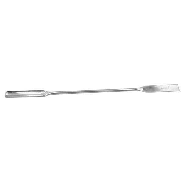 Borox Metal Spatül Oluklu 21 cm - Paslanmaz Çelik Spatula