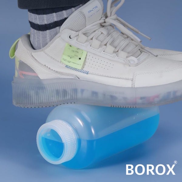 Borox Numune Şişesi 125ml - Vida Kapaklı - PP Şeffaf Şişe - Geniş Ağızlı Saklama Şişesi