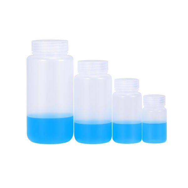 Borox Numune Şişesi 1000ml - Vida Kapaklı - PP Şeffaf Şişe - Geniş Ağızlı Saklama Şişesi