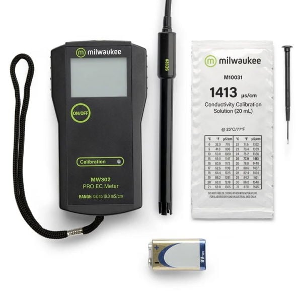 Milwaukee MW302 PRO Portatif İletkenlik Metre - EC Ölçer