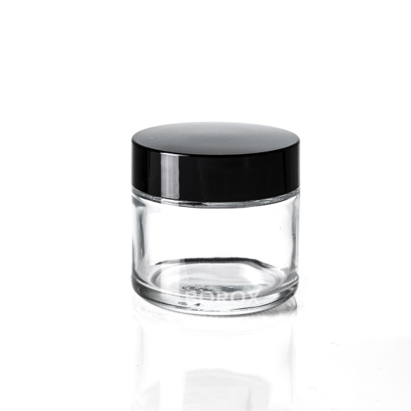 Borox Cam Şişe 100ml - Krem Kavanoz 100cc Kapaklı Şişe
