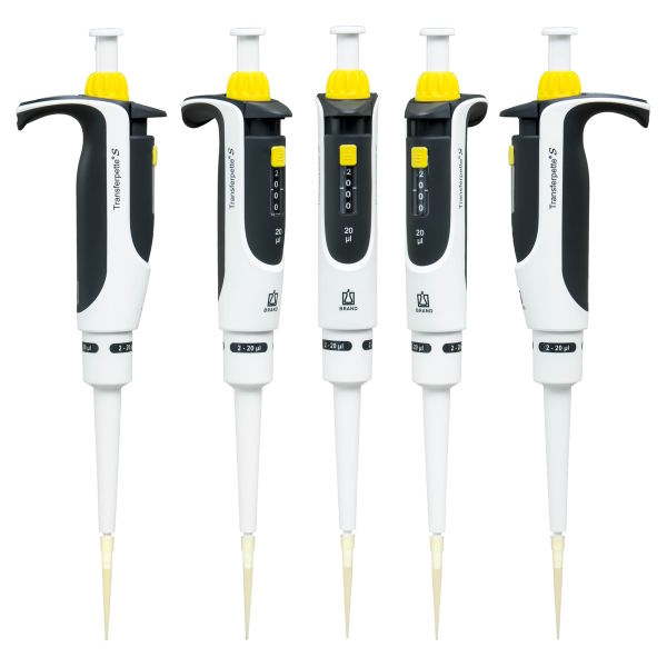 Brand Otomatik Pipet 5-50 µl Transferpette S Mikropipet