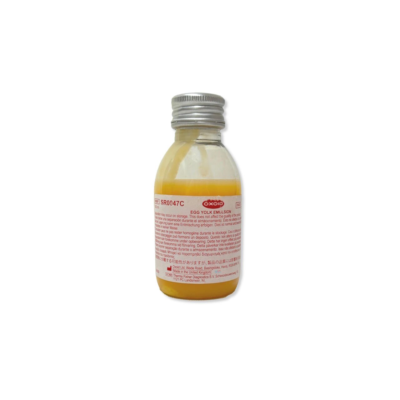 Oxoid SR0047C Egg Yolk Emulsion