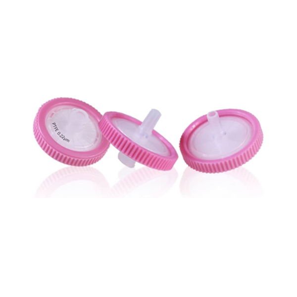 Borox PTFE Şırınga Filtre - Non Steril 0.22µm - Pembe - 100 Adet