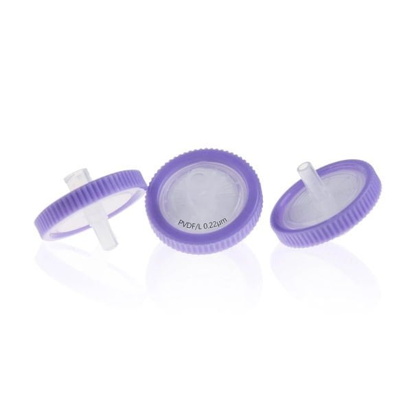 Borox PVDF Şırınga Filtre - Non Steril 0.22µm - Lila - 100 Adet