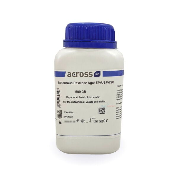 Across Bio 530120B Sabouraud Dextrose Agar - SDA - 500G