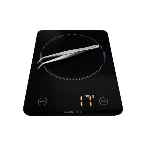Borox Penset 13 cm Paslanmaz Çelik - Eğri Sivri Uçlu Cımbız