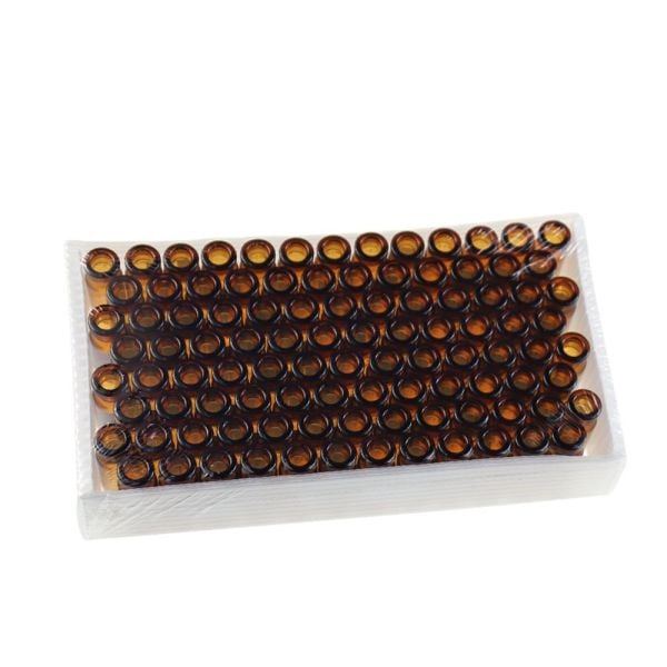 Borox Cam Vial 2 ml - Amber - Crimp ND11 - Hacim Ölçekli 1000 Adet Toptan