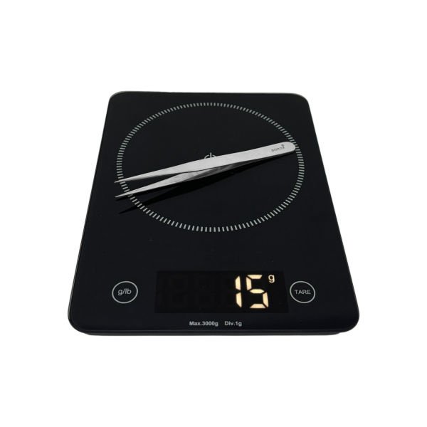 Borox Penset 12 cm Paslanmaz Çelik - Düz Sivri Uçlu Cımbız