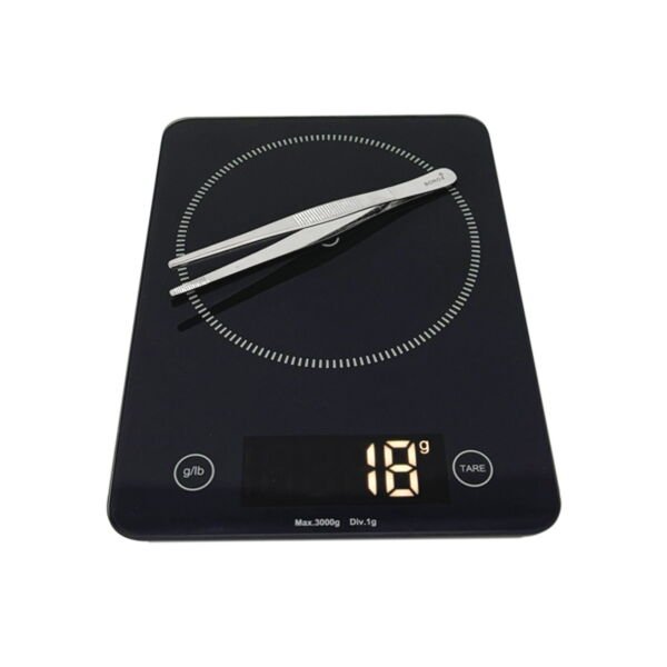 Borox Penset 13 cm Paslanmaz Çelik - Küt Uç Dişli Düz Cımbız