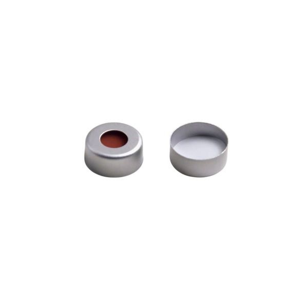 Borox Alüminyum Vial Crimp Kapağı ND11 - PTFE Septa - Silikon Yarıksız - 1000 Adet Toptan
