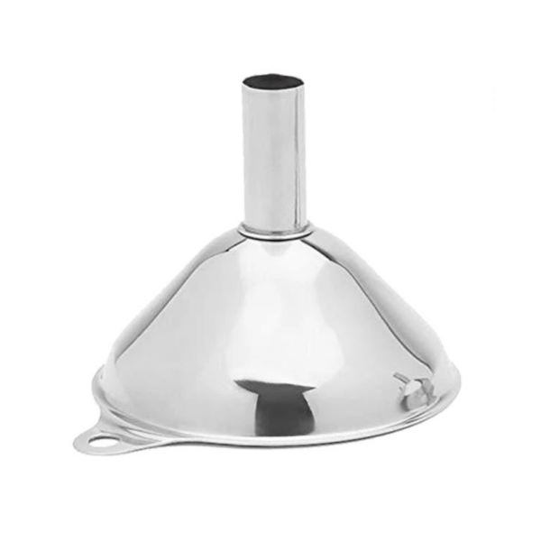 Borox Paslanmaz Çelik Huni 75 mm - Stainless Steel Funnel