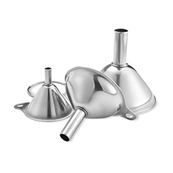 Borox Paslanmaz Çelik Huni 75 mm - Stainless Steel Funnel