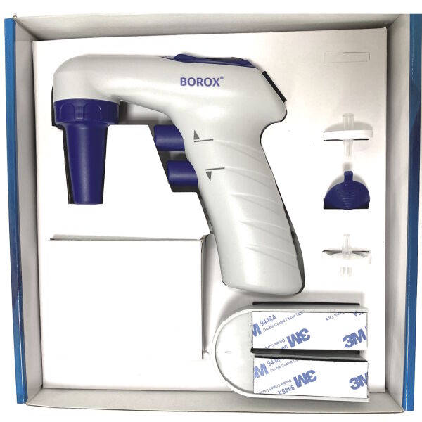 Borox Pipet Tabancası - Elektrikli Pipet Pompası - Pipetör