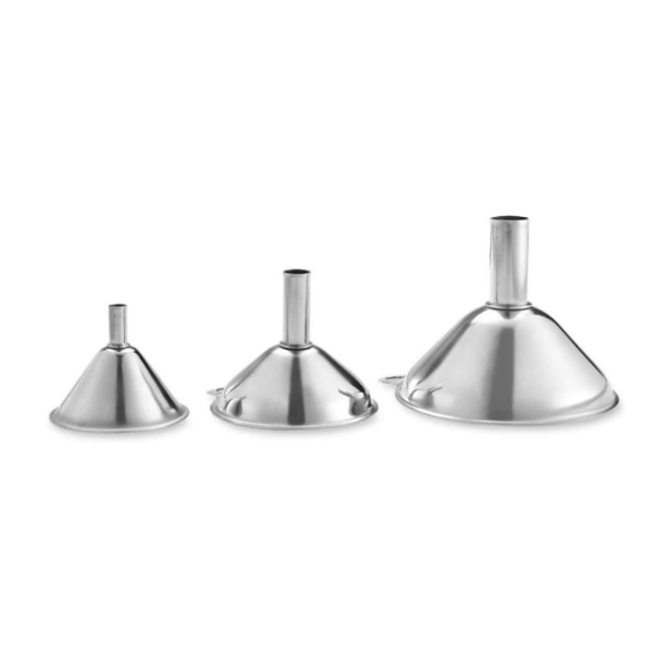 Borox Paslanmaz Çelik Huni 45 mm - Stainless Steel Funnel