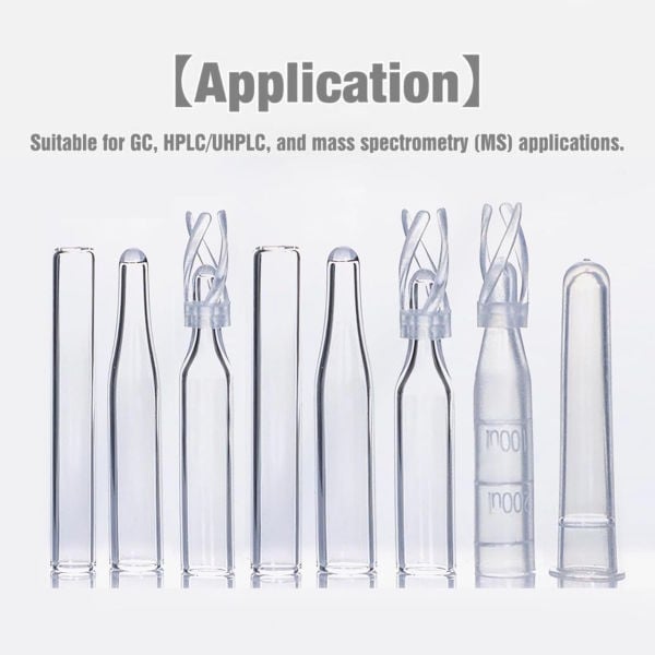 Borox Vial Insert 6x31mm 250µl - Konik Tabanlı