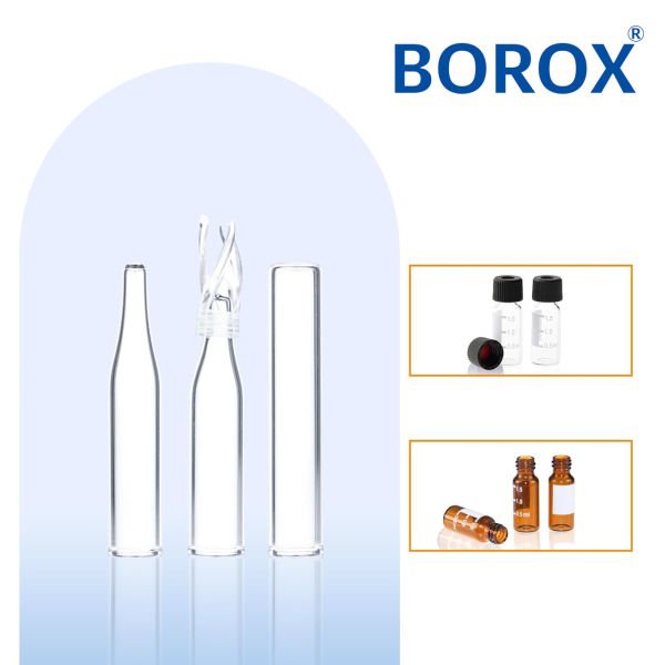 Borox Vial Insert 6x31mm 300µl – Düz Tabanlı