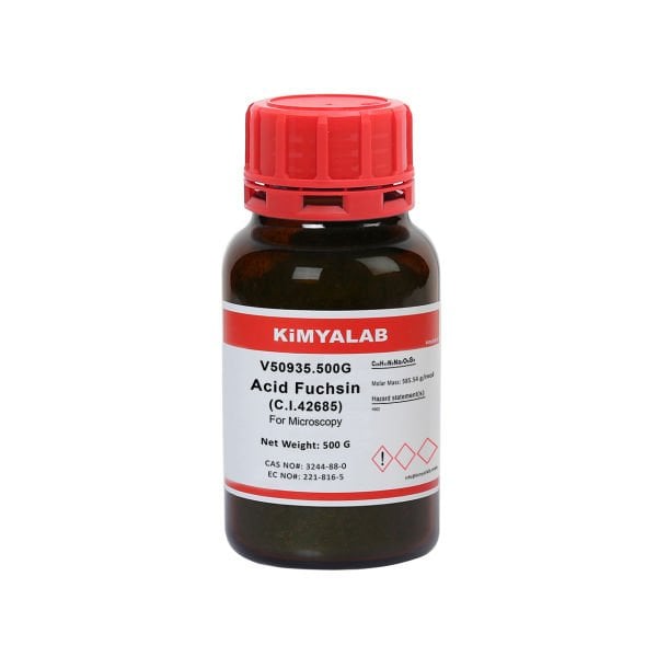 Kimyalab Asit Fuksin 500g - Acid Fuchsin - For Microscopy