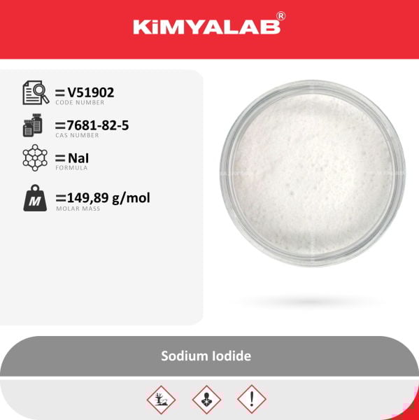 Kimyalab Sodyum İyodür 100g - Sodium Iodide
