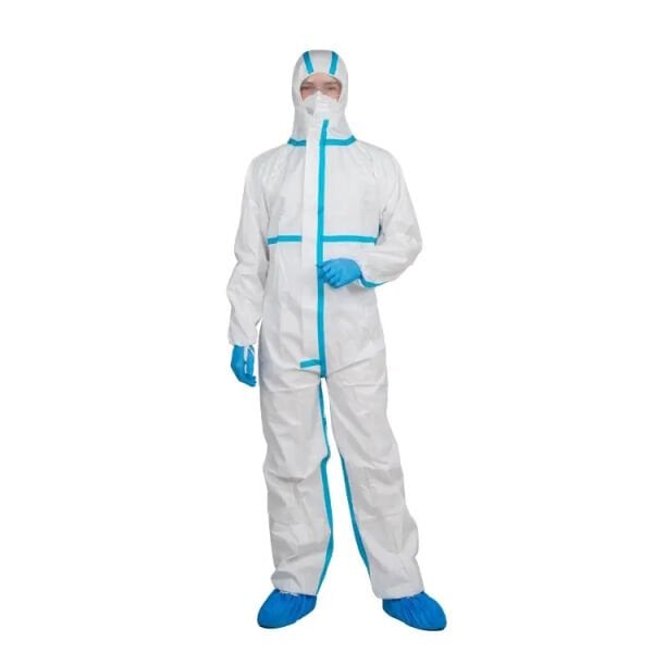 Borox Kimyasal Koruyucu Tulum XS - Nonwoven Tek Kullanımlık