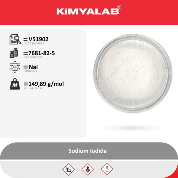 Kimyalab Sodyum İyodür 500g - Sodium Iodide