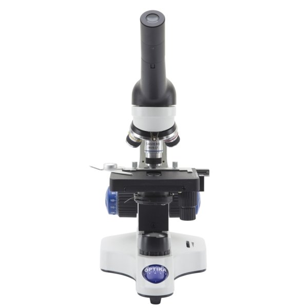 OPTIKA B-20CR LED Dijital Monoküler Mikroskop 1000x - Öğrenci Mikroskobu 4-10-40-60-100x Objektif