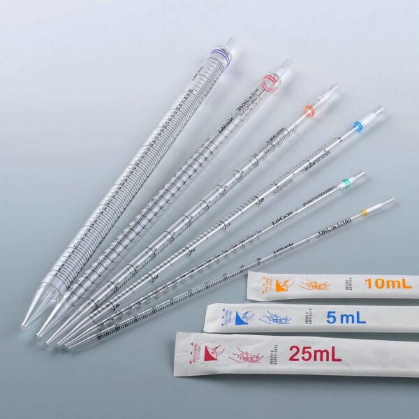 Serolojik Pipet 5ml - Steril Tek Kullanımlık 50Adet/Paket