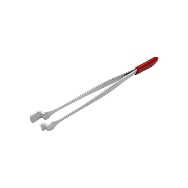 Borox Penset 12cm Paslanmaz Çelik - Geniş Uçlu Filtre Kağıdı Cımbızı - 10 Adet Toptan
