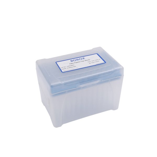 Borox Filtreli Pipet Ucu Steril 1000 µl - Uzun - 96 Adet-Paket