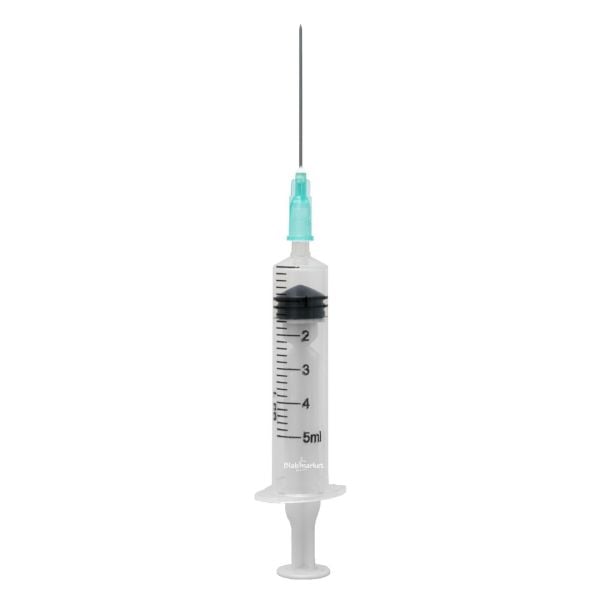 Enjektör Steril 5cc - Şırınga 5ml - 3 Parça - 250 Adet/paket