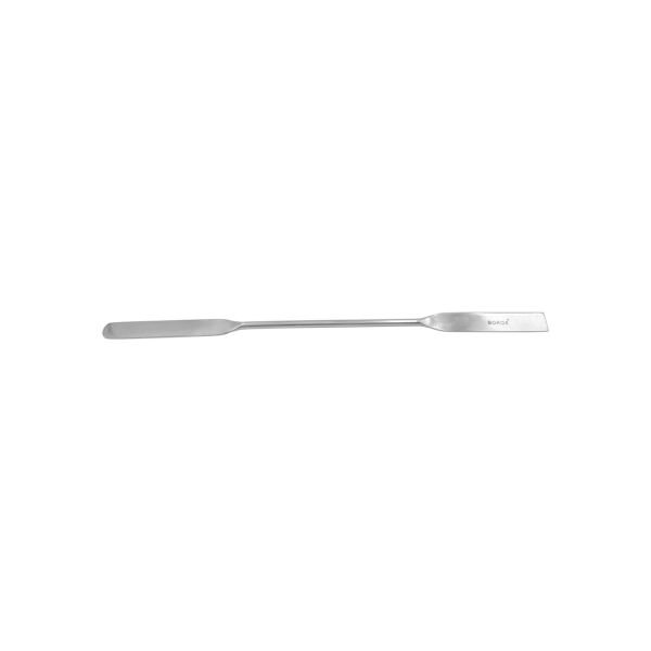 Borox Metal Spatül Çift Uçlu 21 cm - Paslanmaz Çelik Spatula - 12 Adet Toptan