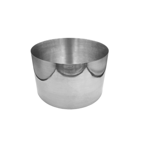 Borox Paslanmaz Çelik Buharlaştırma Kabı - Kapsül 4000ml