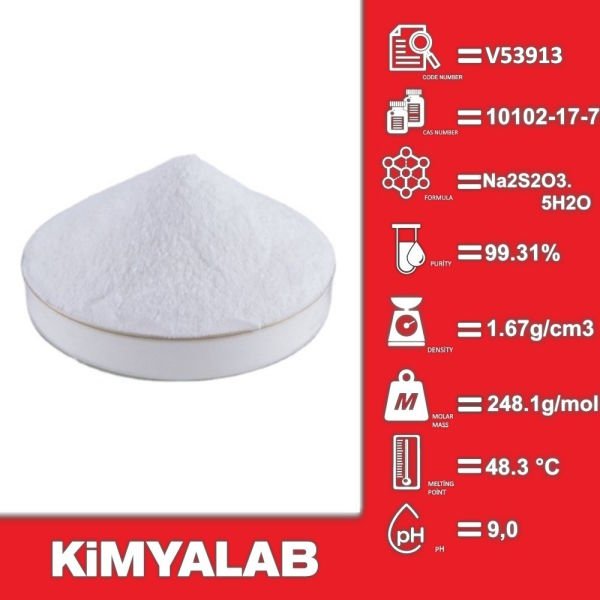 Sodyum Tiyosülfat 1 Kg - Sodium Thiosulfate Pentahydrate