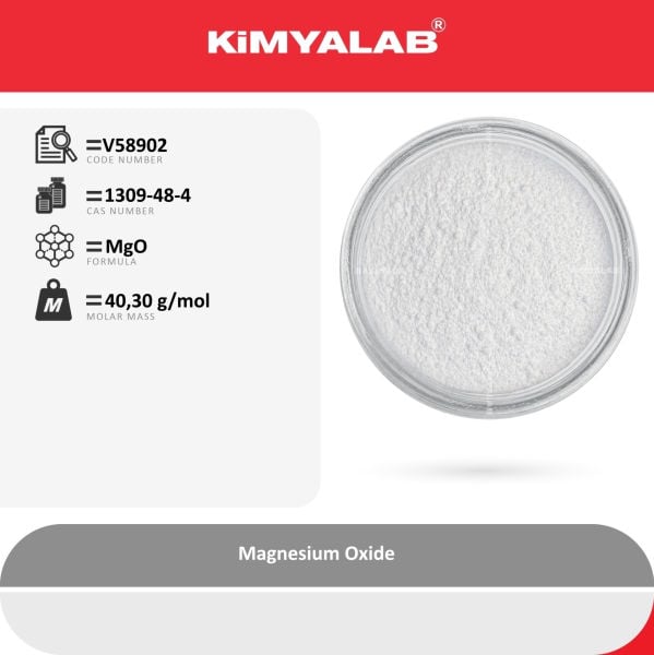 Kimyalab Magnezyum Oksit 500g - Magnesium Oxide