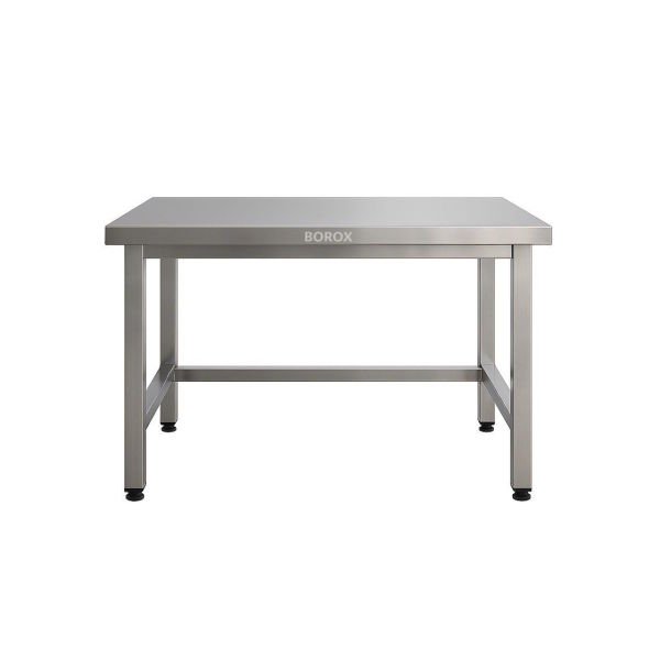 Borox Paslanmaz Çelik Laboratuvar Masası 150x70x85mm - Deney Masası - Çalışma Tezgahı