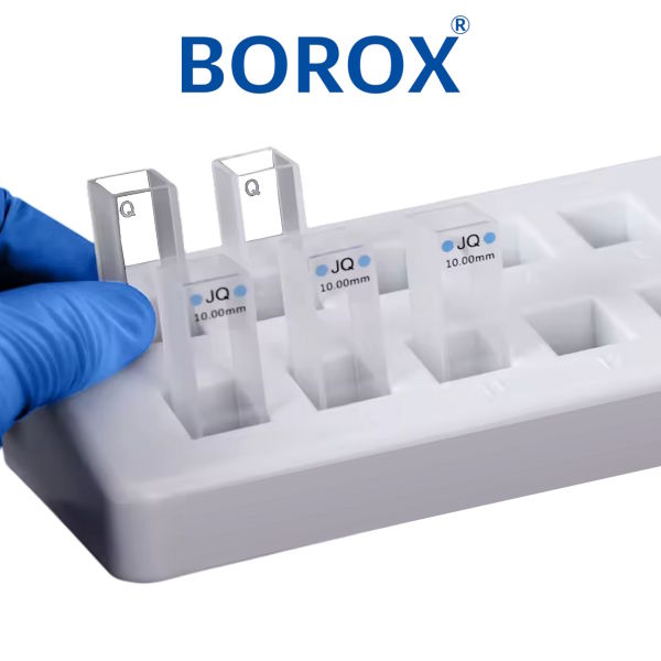Borox Küvet Standı - Cuvette Rack - Spektrofotometre Küvet Standı - Küvet Stant