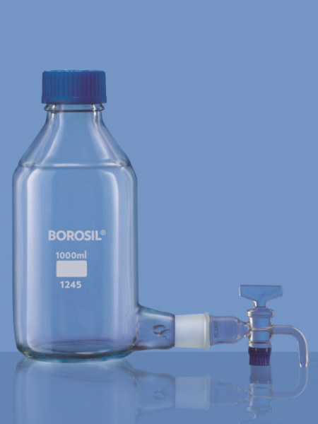 Borosil Cam Aspiratör Şişe 5000 ml - Musluklu Şişe 5 Litre
