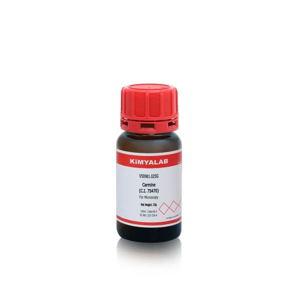 Kimyalab Karmin 25g - Carmine - For Microscopy