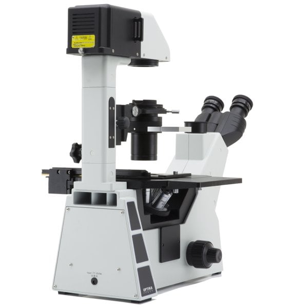 OPTIKA IM-5 Inverted Faz Kontrast Mikroskop - Ters Araştırma Mikroskobu - LED Aydınlatma