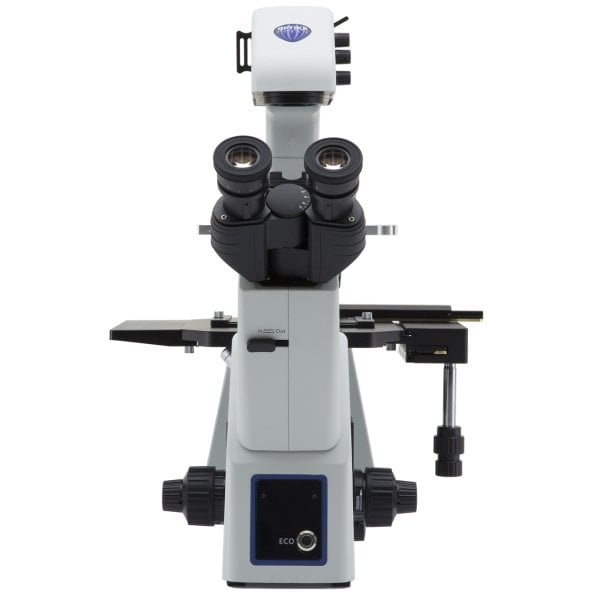 OPTIKA IM-5 Inverted Faz Kontrast Mikroskop - Ters Araştırma Mikroskobu - LED Aydınlatma
