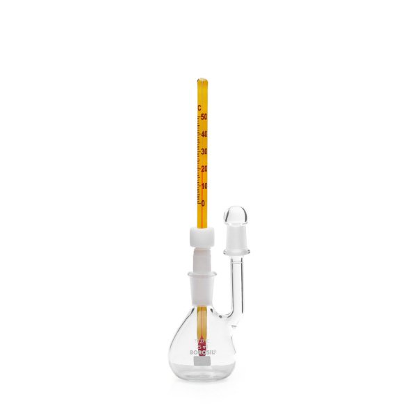 Borosil Cam Piknometre 25 ml - Kalibreli - Termometreli