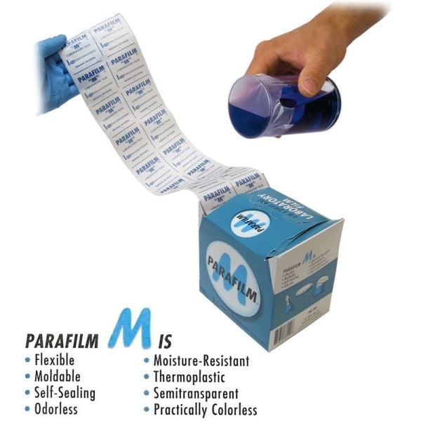 Parafilm - 100 mm x 38 Mt 1 x Rulo - Sızdırmazlık Filmi - 12 Adet Toptan
