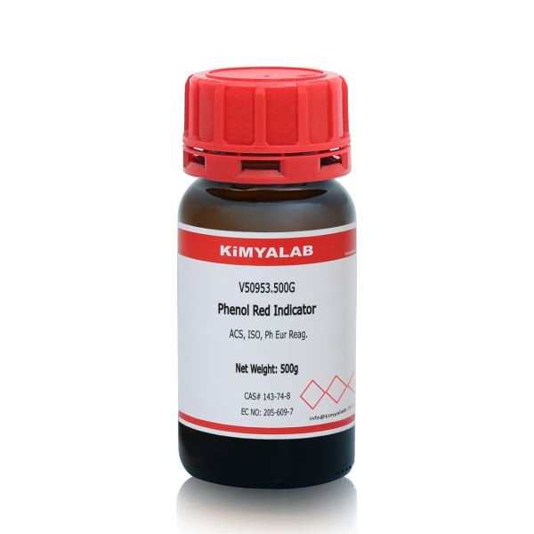 Kimyalab Fenol Kırmızısı İndikatör 500g - Phenol Red