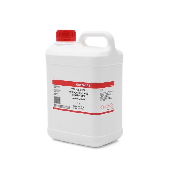 Kimyalab Hidrojen Peroksit Çözeltisi 5L - Hydrogen Peroxide Solution %35