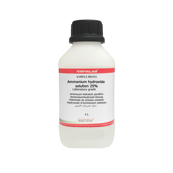 Kimyalab Amonyak 1 L - Amonyum Hidroksit - Ammonia Solution 25%